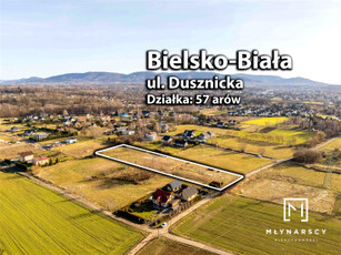 Działka inwestycyjna, ul. Dusznicka