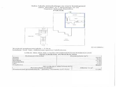 Mieszkanie Wrocław Brochów, ul. i. Mościckiego 32/2a