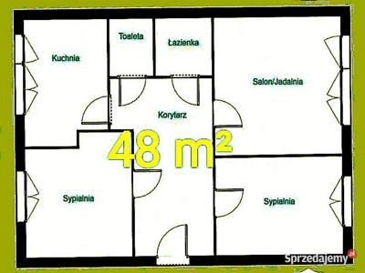 Mieszkanie M4, 48m², IIIp., Pabianice DO NEGOCJACJI