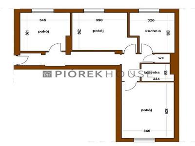 Mieszkanie na sprzedaż 3 pokoje Warszawa Śródmieście, 73 m2, 5 piętro