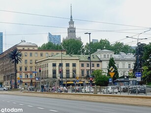 Widok na Pałac Kultury-ciche z klimatem