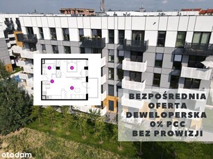 Apartament 43m2, Biuro Sprzedaży Dewelopera, 0%PCC