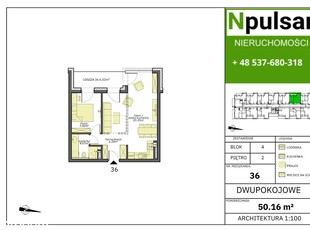 Mieszkanie na sprzedaż 50,16 m2