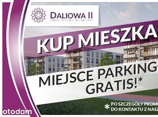 Osiedle Daliowa II - 1P+AK z ogródkiem