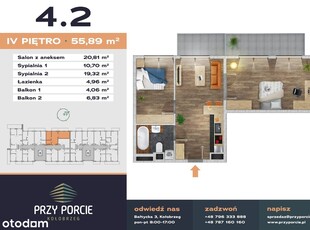 Przy Porcie - etap II | mieszkanie 3-pok. | M4.2