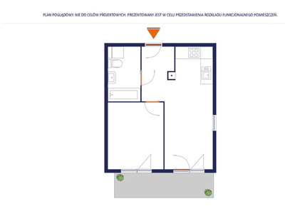 Mieszkanie na sprzedaż 47,34 m², piętro 3, oferta nr 42658/2517/OMS