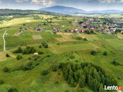 Cudny widok w Lipnicy na 47ar działce !