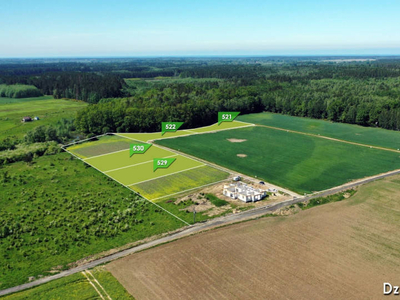 Działki nad morzem Gmina Ustka - Machowino