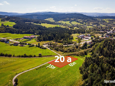 Widokowa, na południe, Beskid Wyspowy