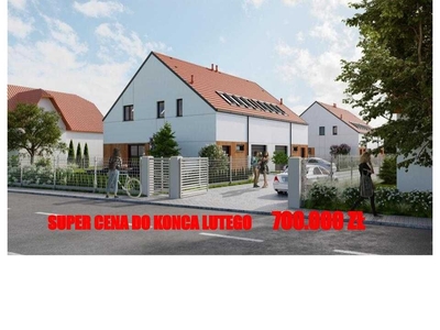 BLIŹNIAK CHMIELÓW/Kąty.Wroc.120,4 m2 Gotowe Domy w cenie mieszkania