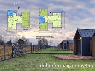 Dom modułowy całoroczny 47 m2