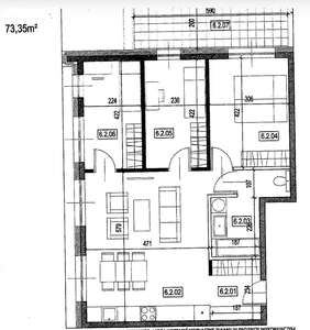 DUŻY Apartament w Dąbrowie Górniczej 73m2