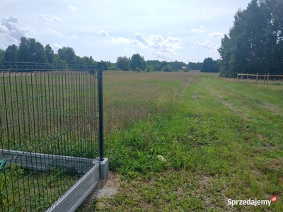 Działka budowlana 1500m2 Osina gm. Kluki, Bełchatów