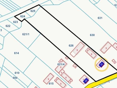 Gospodarstwo - siedlisko 0,55 ha