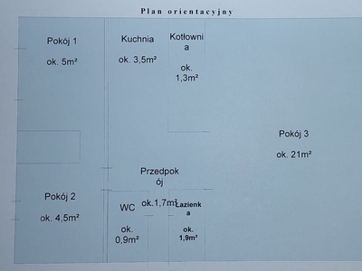 Mieszkanie 1 piętro 44m²