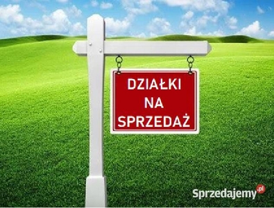 Na sprzedaż działki budowlane 1358 m2 Krzywa gm. Chojnów