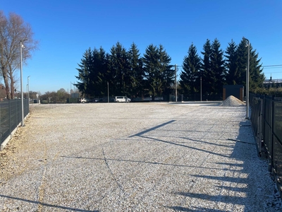 Plac działka 1500 m2 wraz z kontenerem biurowym. Strykowska / DK14