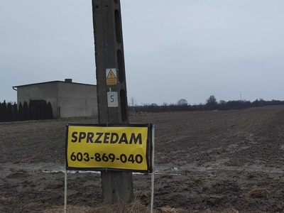 Sprzedam działkę rolno-budowlaną Szczecin gmina Dmosin