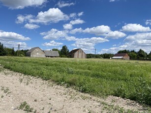 8km Goleniów dzialka pod budowe domu