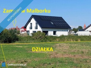 Idealne miejsce na dom Działka budowlana 1100m2 Grobelno/Malbork WZ