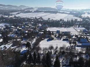 Widokowa , nasłoneczniona działka w Beskidach