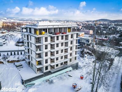 Apartament 2-pokojowy z balkonem widok na góry