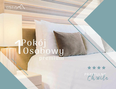 Pokój 1 osobowy Pokoje Nad Morzem. Nocleg Białogóra Hotel