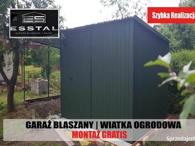 14 Garaż Blaszany|Blaszane|Wiata|Ogrodowa|Magazyn|Schowek|Hala| - ESSTAL