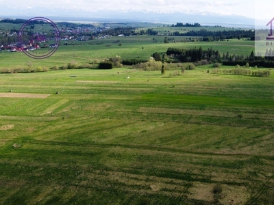 Działka rolna Zubrzyca Dolna