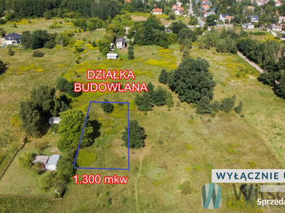 Oferta sprzedaży działki Łomianki 1300m2