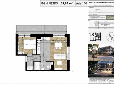 Luksusowy apartament 2-pokojowy