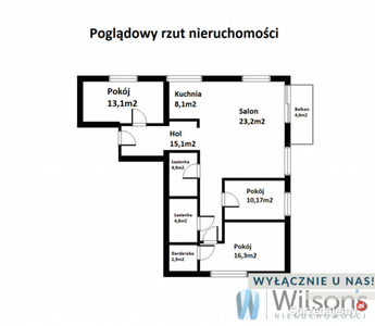 Mieszkanie Warszawa Aleja Wyścigowa 100m2