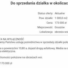 Działki na sprzedaż