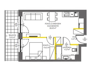 Nowe mieszkanie Dziekanowice, ul. Piasta Kołodzieja