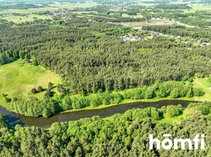 Działki leśne nad rzeką Wdą