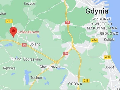 Atrakcyjna działka budowlana Koleczkowo k Gdyni 503 335 221