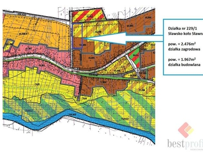 Działka budowlana Sławsko gm. Sławno