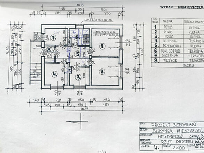 Na sprzedaż działka (1200 m2) z domem jednorodzinnym