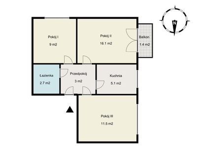 Mieszkanie na sprzedaż 48,00 m², piętro 4, oferta nr SDP805802