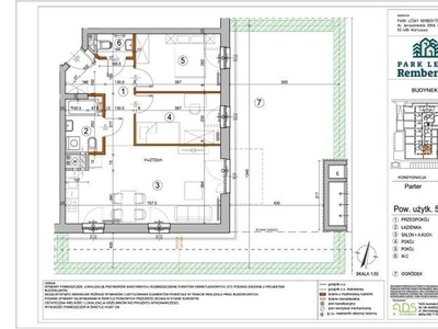 Mieszkanie na sprzedaż 55,42 m², parter, oferta nr 99640