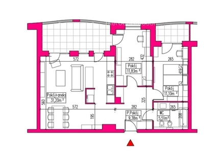 Mieszkanie na sprzedaż 68,52 m², piętro 1, oferta nr 28234/3685/OMS