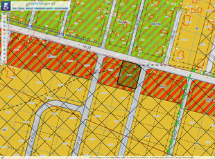 BEZPOŚREDNIO Działka 1500m2 Urzut, ul. Promyka, MPZP MU