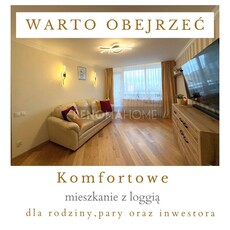 3-pokojowe mieszkanie 58m2 + loggia