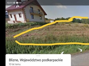 Działka budowlana 36 arów Blizne.