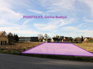 Działka budowlana Podstolice gm. Budzyń