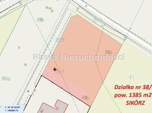 Działka Sikórz gm. Brudzeń Duży