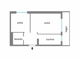 KROWODRZA|2 pokoje|balkon|do remontu|zielona okolica