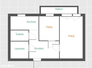 4-pokojowe mieszkanie 81m2 + 2 balkony