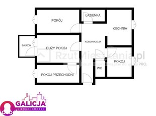 Mieszkanie 4 Pokoje - 57m2 - Świetna Lokalizacja