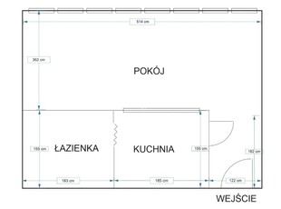 2-pokojowe mieszkanie 44m2 + balkon Bezpośrednio